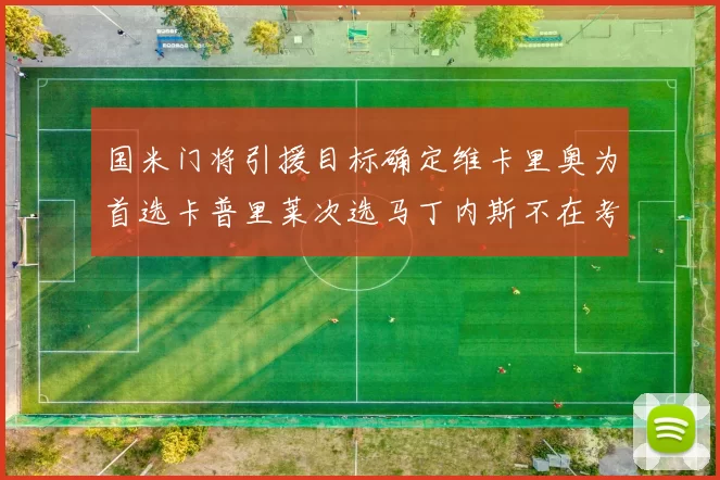 国米门将引援目标确定维卡里奥为首选卡普里莱次选马丁内斯不在考虑之中